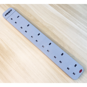ARMCO AEE-6EC1 - 6 Way Extension Socket with Surge Protection