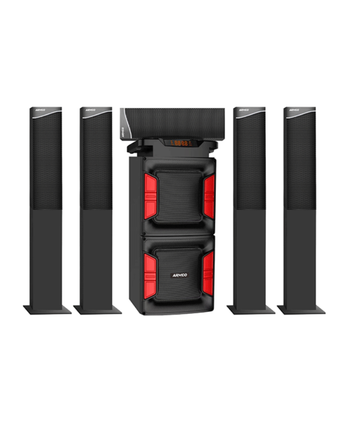 ARMCO AHT-10375TB - 5.1 Ch, 10.0" - 450W, 17, 500W PMPO, Tall Boy Sub Woofer.