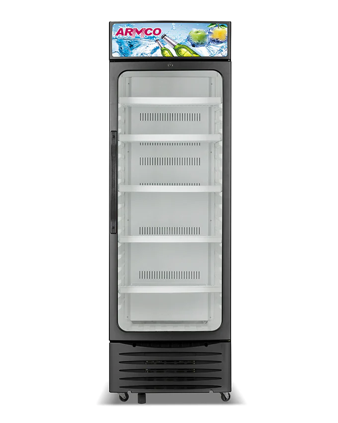 ARMCO ASC-250CH - 250L Showcase Cooler - Black
