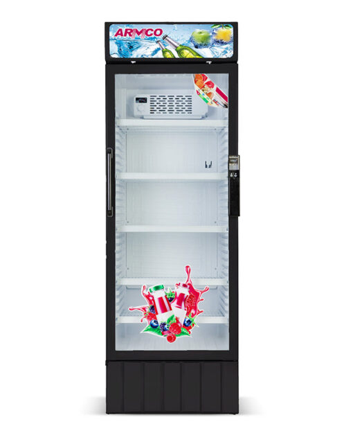 ARMCO ASC-450CH - 460L Showcase Cooler - Black