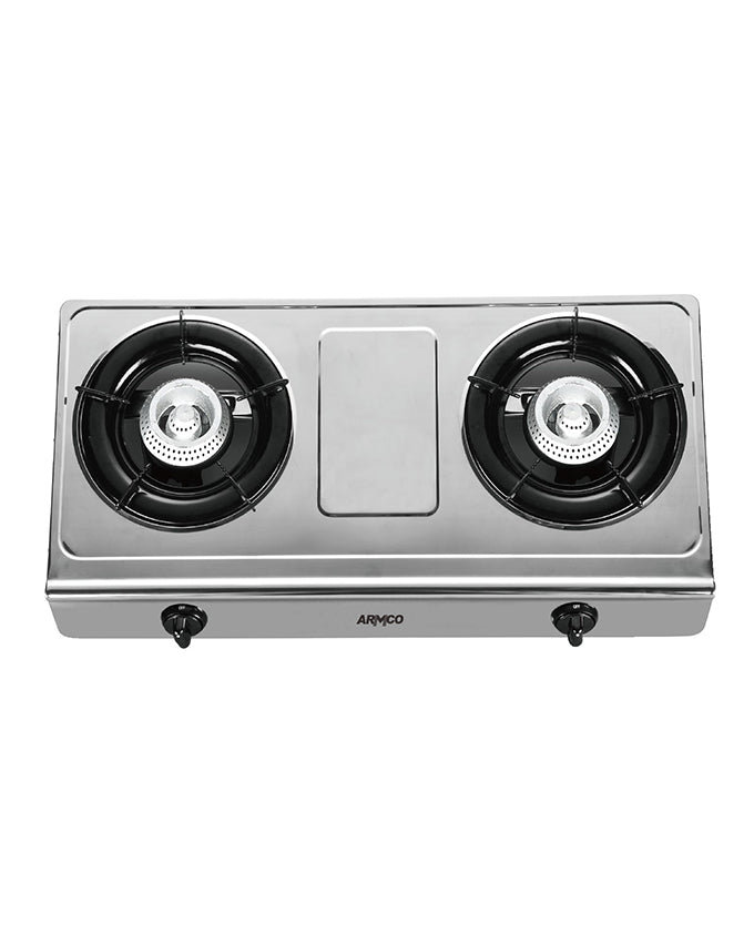 ARMCO GC-8210P2-2Burner Tabletop Cooker, FREE pipe