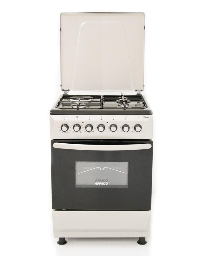 ARMCO GC-F6631FX(SL)3Gas, 1Electric, Gas Cooker.