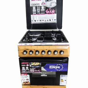 ARMCO GC-F6631FX(WD) - 3 Gas, 1 Electric, 60x60 Gas Cooker.