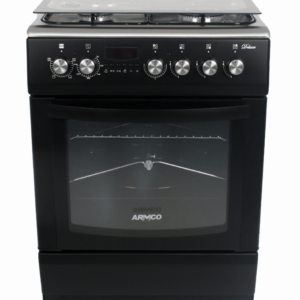 ARMCO GC-F6631HX2(BK)-3Gas, 1 Electric Gas Cooker