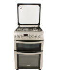 ARMCO GC-F6631LX2D2(SS) - 3 Gas(1 WOK), 1 Electric, 60x60 Double Oven Gas Cooker, Stainless Steel.