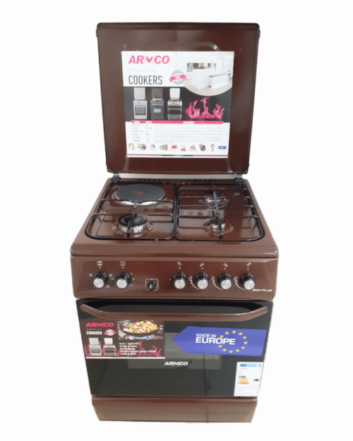 ARMCO GC-F6631PX(BR)-3 Gas, 1 Electric Gas Cooker