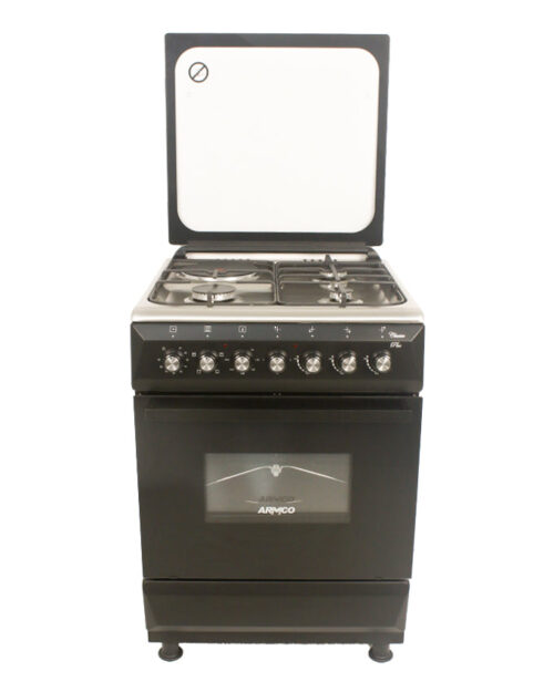 ARMCO GC-F6631QX(BK) - 3 Gas, 1 Electric, Gas Cooker