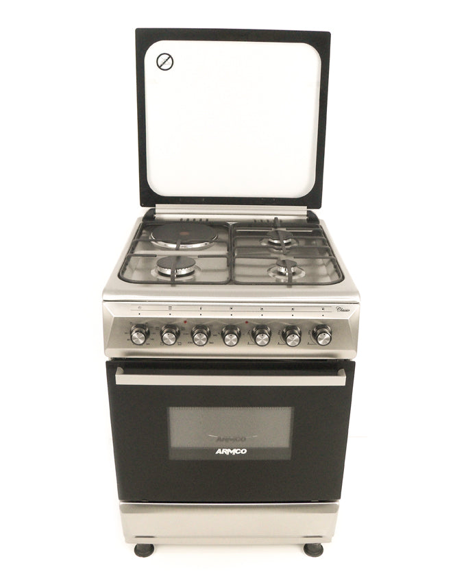 ARMCO GC-F6631QX(SS) - 3 Gas, 1 Electric, Gas Cooker