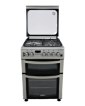 ARMCO GC-F6631ZX2D2(SL) - 3 Gas(1 WOK), 1 Electric, 60x60 Double Oven Gas Cooker.