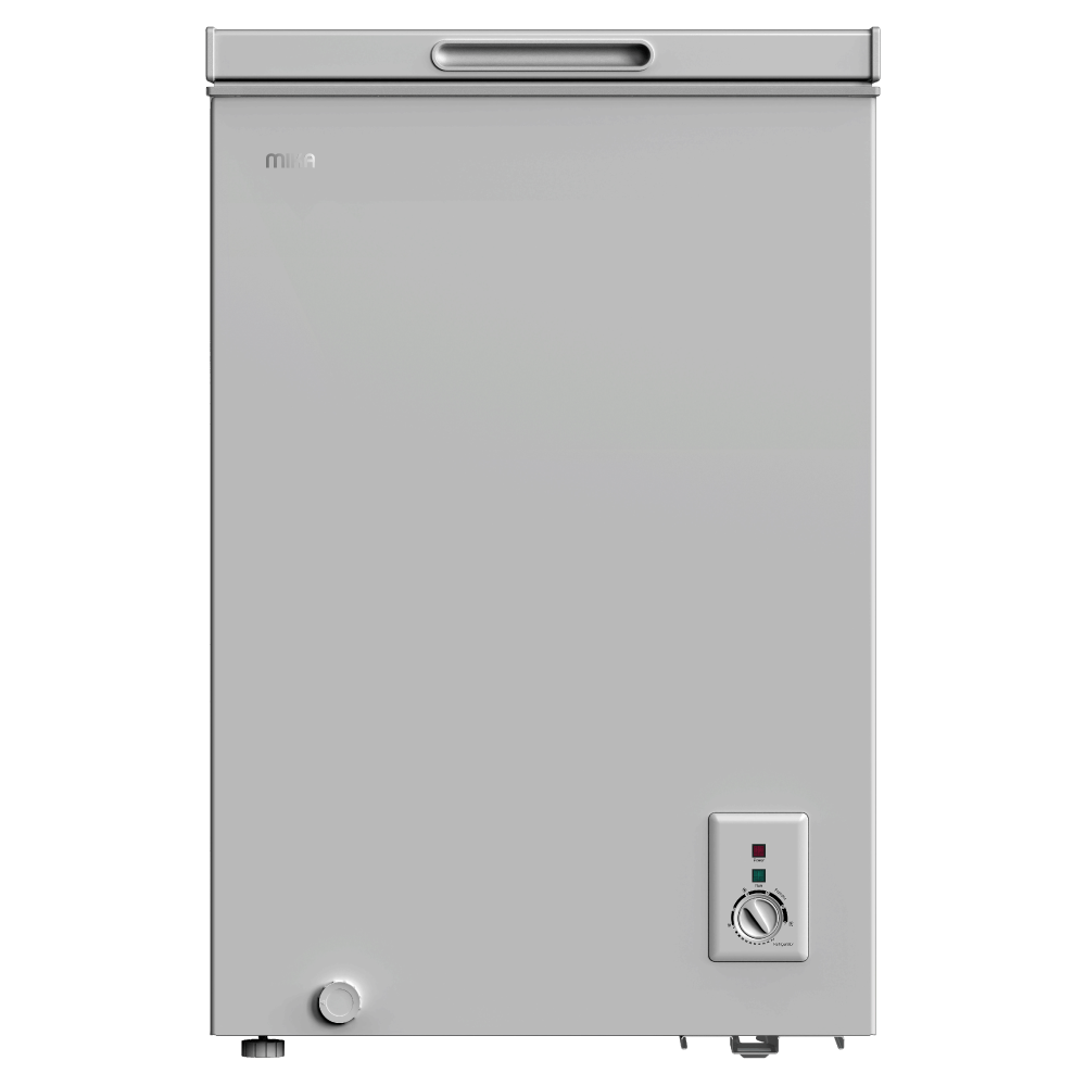 Mika Freezer, 99L, Silver Grey
