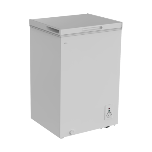 Mika Freezer, 99L, Silver Grey