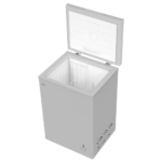 Mika Freezer, 99L, Silver Grey