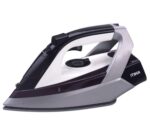 Mika Steam Iron, Ceramic Soleplate, White, Purple & Black