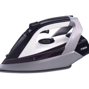 Mika Steam Iron, Ceramic Soleplate, White, Purple & Black