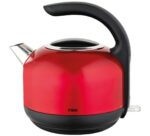 Mika Kettle (Electric), Stainless Steel, 1.7L, Cordless, Red
