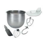 Mika Stand Mixer , Milky White & Grey