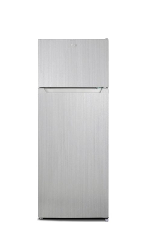 Mika Refrigerator, 211L, Direct Cool, Double Door, Line Silver Dark