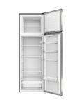 Mika Refrigerator, 261L, Direct Cool, Double Door, Line Silver Dark