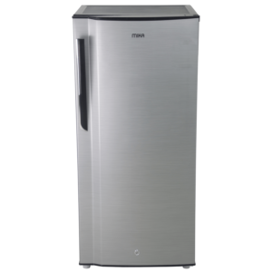 Mika Refrigerator, 150L Direct Cool, Single Door, Line Silver Dark