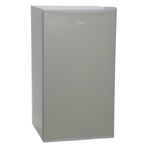 Mika Refrigerator, 92L, Direct Cool, Single Door, Silver Brush