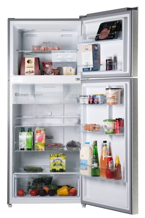 Mika Refrigerator, 410L, No Frost, Brush SS Look
