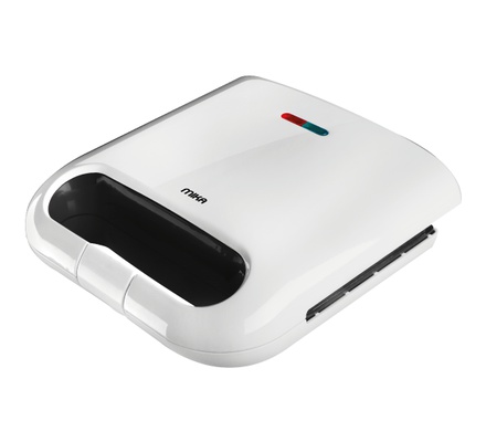 Mika Sandwich Maker, 2 Slice, 750W, White
