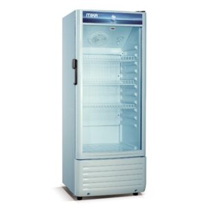 Mika Showcase Chiller, 150L, White &Grey
