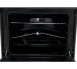 Mika Standing Cooker, 58cm x 58cm, 3 Gas Burner + 1 Electric Plate, Decor Silver
