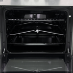 Mika Standing Cooker, 60cm x 60cm, 3 Gas Burner + 1 Electric Plate, Half Inox
