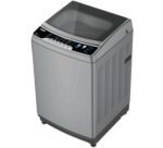 Mika Washing Machine, 8KG, Fully Automatic, Top Load, Dark Silver