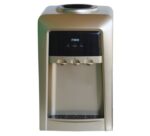 Mika Water Dispenser, Table Top, Hot, Normal & Electric Cooling (3 Taps), Gold & Black