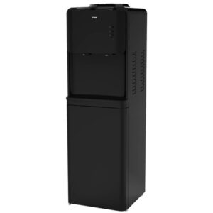 Mika Water Dispenser, Standing , Hot & Normal with cabinet, Black