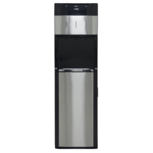 Mika Water Dispenser, Floor Standing Bottom Load , Stainless Steel Black