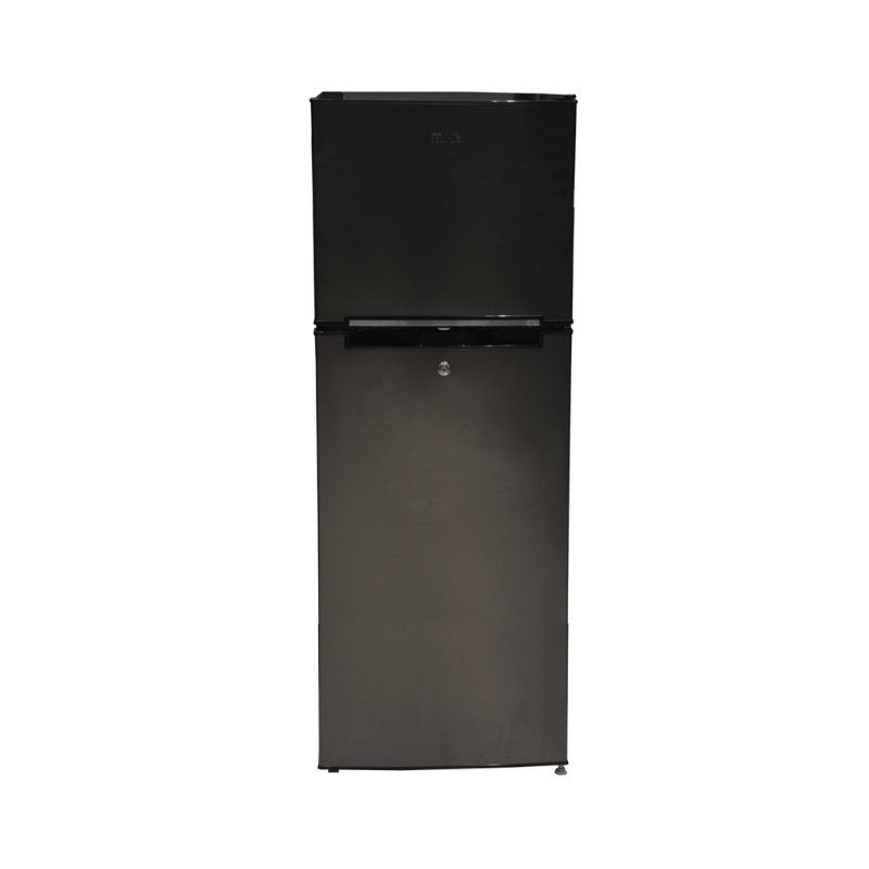 Mika Refrigerator, 138L Direct Cool, Double Door, Dark Matt SS