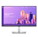 Dell P2722H 27" FHD Monitor, Height, Pivot (rotation), Swivel, Tilt, Black Color, Connectivity : VGA, HDMI 1.4, DisplayPort 1.2, USB 3.2 Gen 1 (upstream), 4 USB 3.2 Gen 1 (downstream)