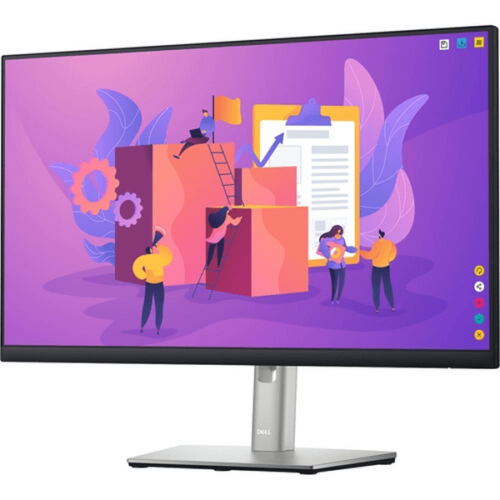 Dell P2422H 23.8" FHD Monitor, Height, Pivot (rotation), Swivel, Tilt, Black Color, Connectivity : VGA, HDMI 1.4, DisplayPort 1.2, USB 3.2 Gen 1 (upstream), 4 USB 3.2 Gen 1 (downstream)