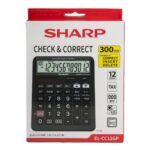Sharp - EL-CC12GP - 12 Digit Calculator - Black