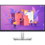 Dell P2422H 23.8" FHD Monitor, Height, Pivot (rotation), Swivel, Tilt, Black Color, Connectivity : VGA, HDMI 1.4, DisplayPort 1.2, USB 3.2 Gen 1 (upstream), 4 USB 3.2 Gen 1 (downstream)
