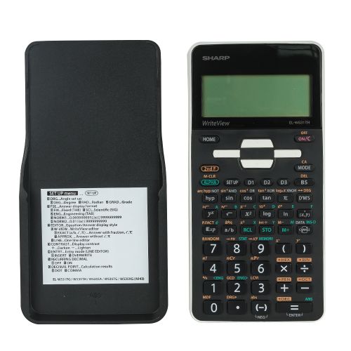 Sharp - EL-W531TH - 422 Functions Scientific Calculator - White