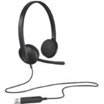 Logitech H340 USB Stereo Headset with microphone