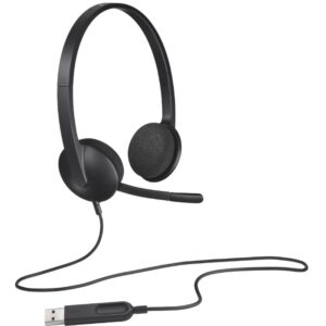 Logitech H340 USB Stereo Headset with microphone