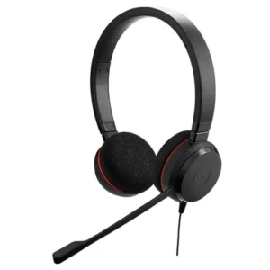 Jabra Evolve 20 UC Stereo headset with noise cancellation microphone