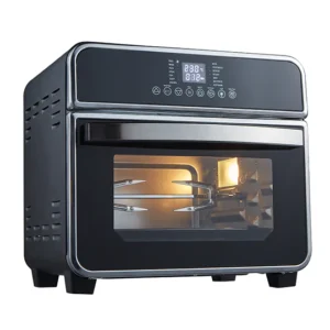 AEC-15AIR - 15L Oil Free Air Fryer with digital touch panel, Full convection electric oven with 6 functions