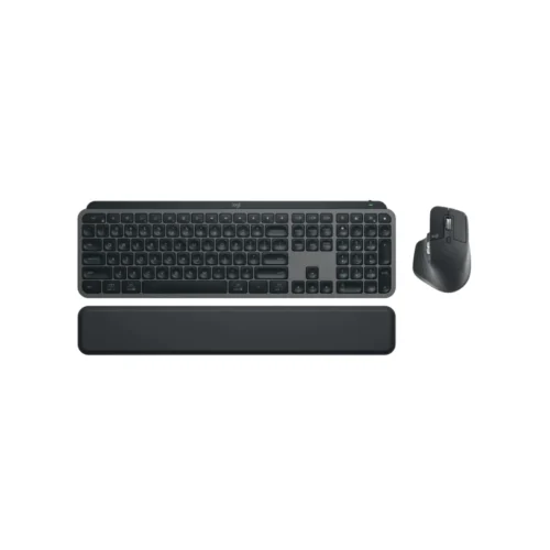 Logitech MX Keys Plus Bluetooth Illuminated Keyboard with Palm Rest