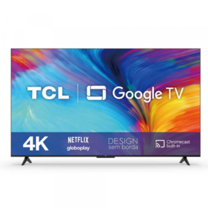 TCL 50P635, 50” Smart UHD 4K With HDR Google TV Frameless – 2022