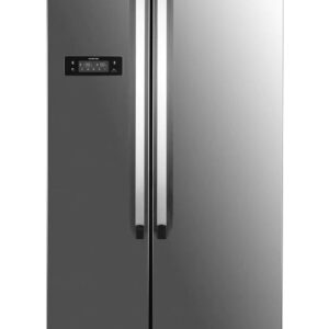 Sharp Inverter Side By Side Refrigerator – Silver : Gross Capacity 645l , Net Capacity 521l