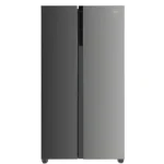 Mika fridge, 442L, 2 Door Side By Side, No Frost (Frost Free), INVERTER Compressor, Inox Line Brush