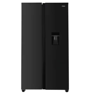 Mika fridge, 529L, 2 Door Side By Side, No Frost (Frost Free), INVERTER Compressor, Inox Dark Matt