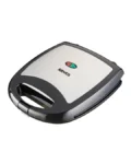 Armco Sandwich Maker, 4 Slice, Non-Stick Triangle Plate Stainless Steel, 1300w