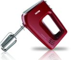 Solstar 300W Hand mixer , 5 Speed - Red